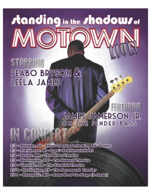 Spring 2013 Motown Live Tour poster