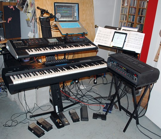 Keyboard Rig for Weather Redux